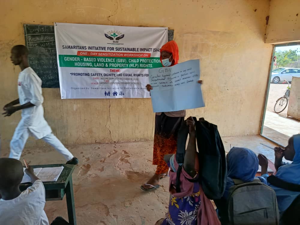 Pupils listening attentively