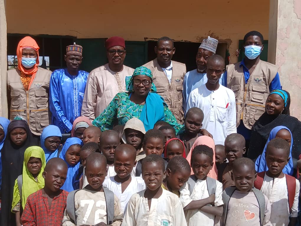 Facilitator addressing teachers